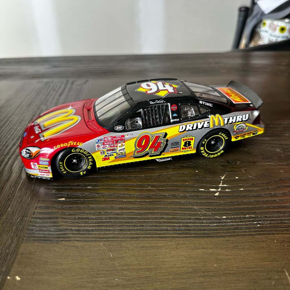 Action Racing Bill Elliott #94 McDonald's 25th Anniversary 1:24 Scale Diecast